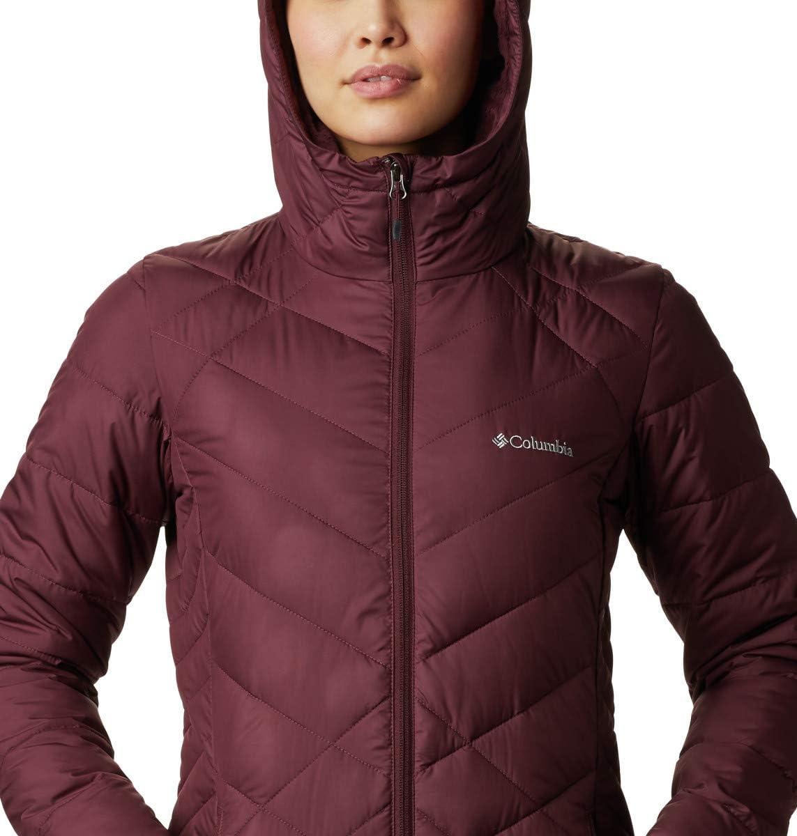 imageColumbia Womens Heavenly Long Hooded JacketMalbec