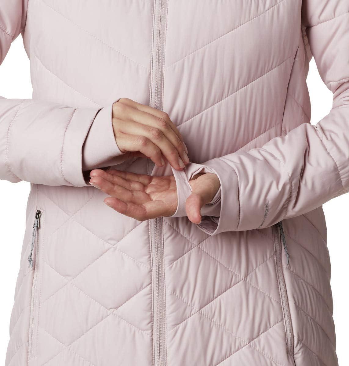 imageColumbia Womens Heavenly Long Hooded JacketMineral Pink