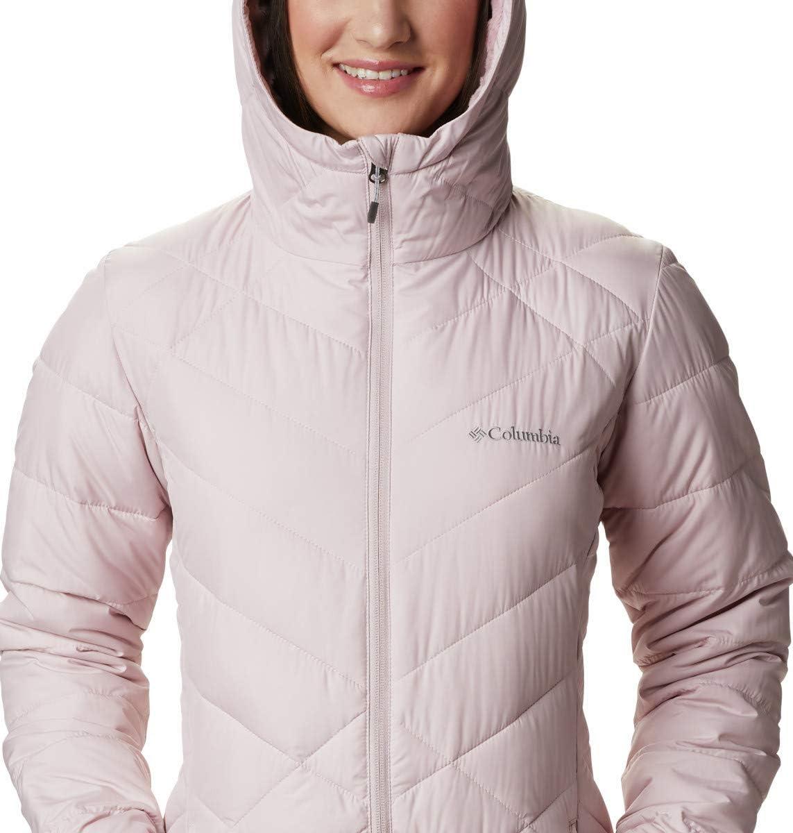 imageColumbia Womens Heavenly Long Hooded JacketMineral Pink