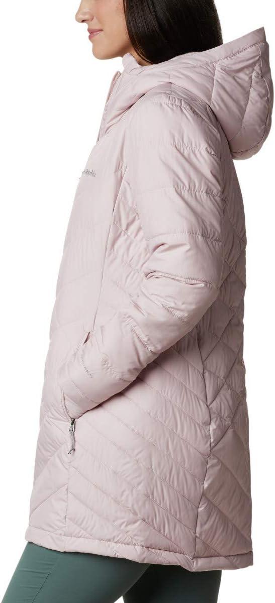 imageColumbia Womens Heavenly Long Hooded JacketMineral Pink