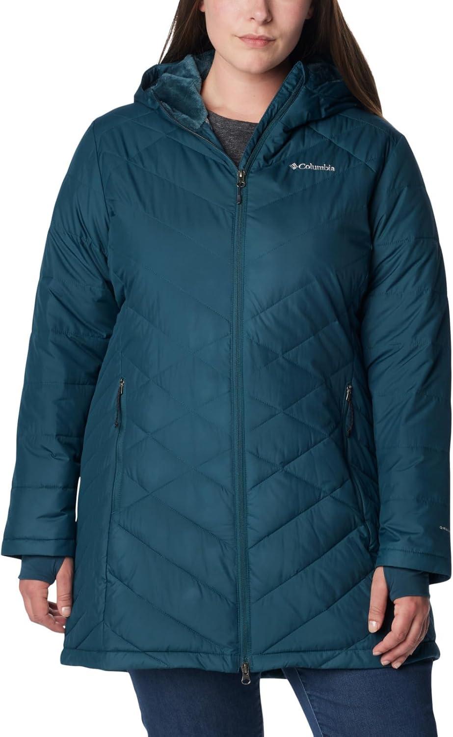 imageColumbia Womens Heavenly Long Hooded JacketNight Wave