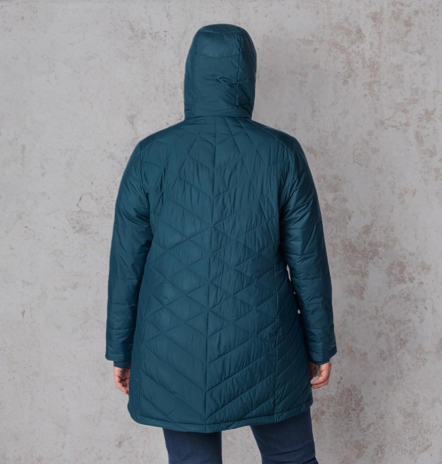 imageColumbia Womens Heavenly Long Hooded JacketNight Wave