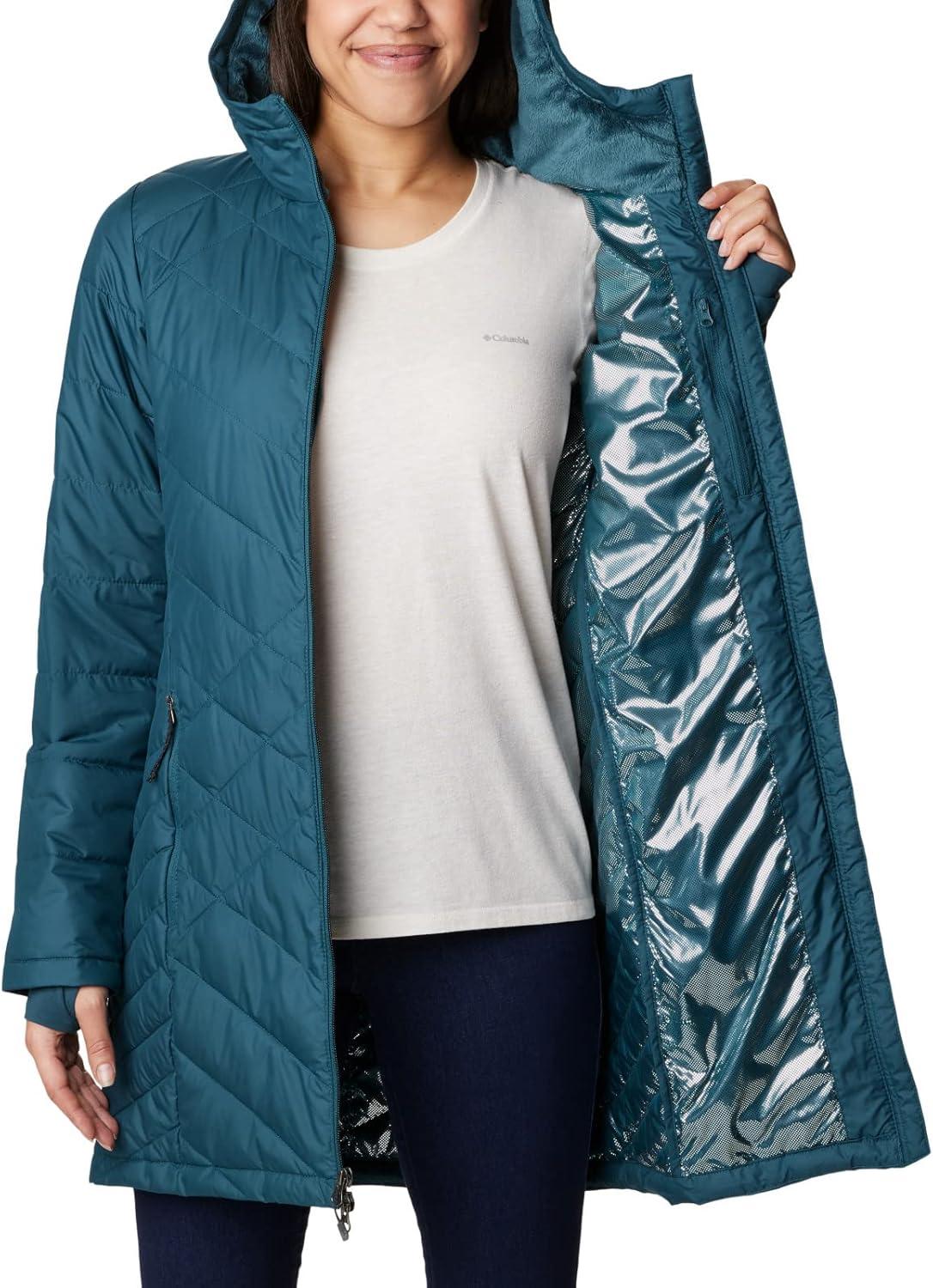 imageColumbia Womens Heavenly Long Hooded JacketNight Wave