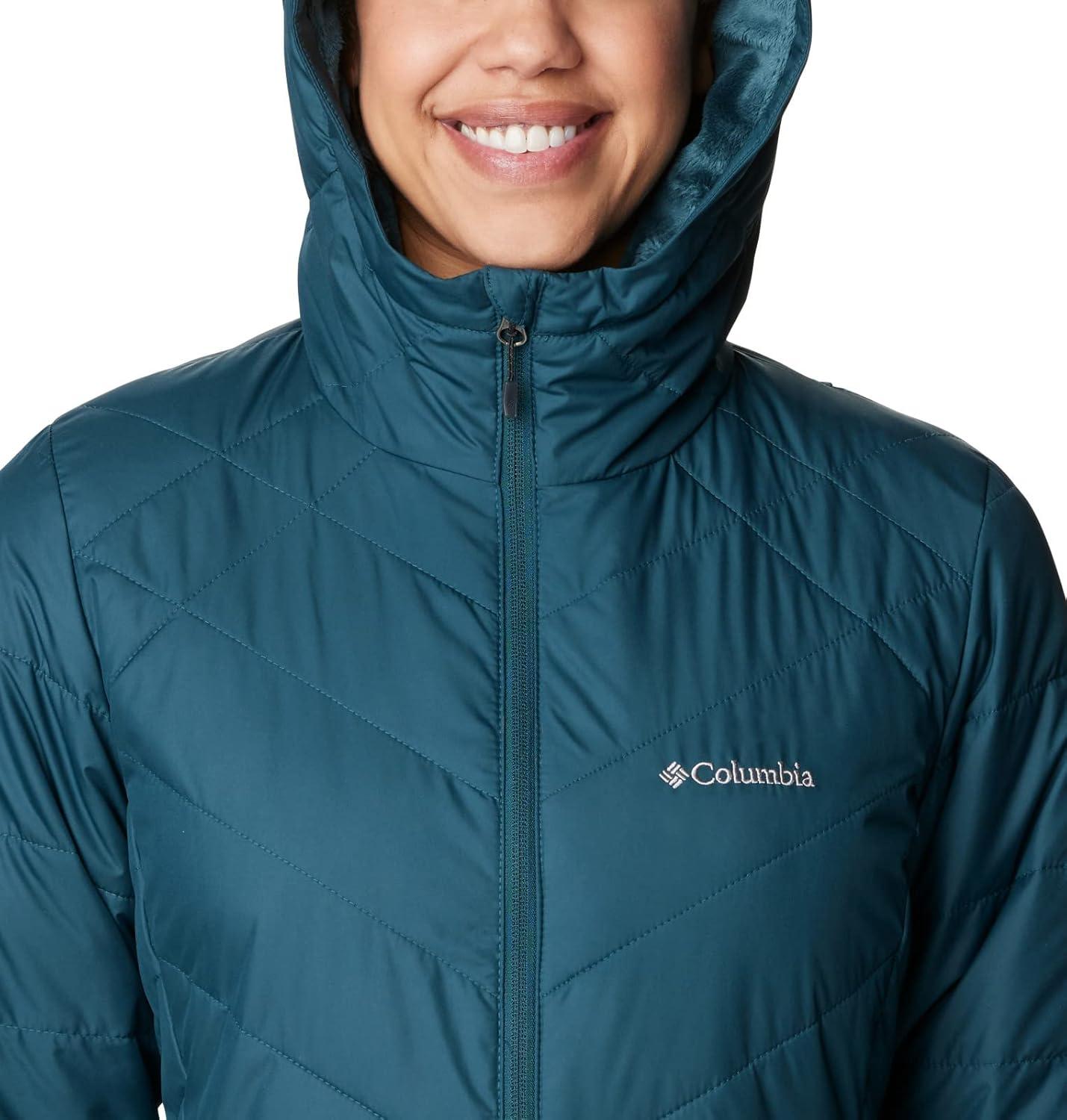 imageColumbia Womens Heavenly Long Hooded JacketNight Wave