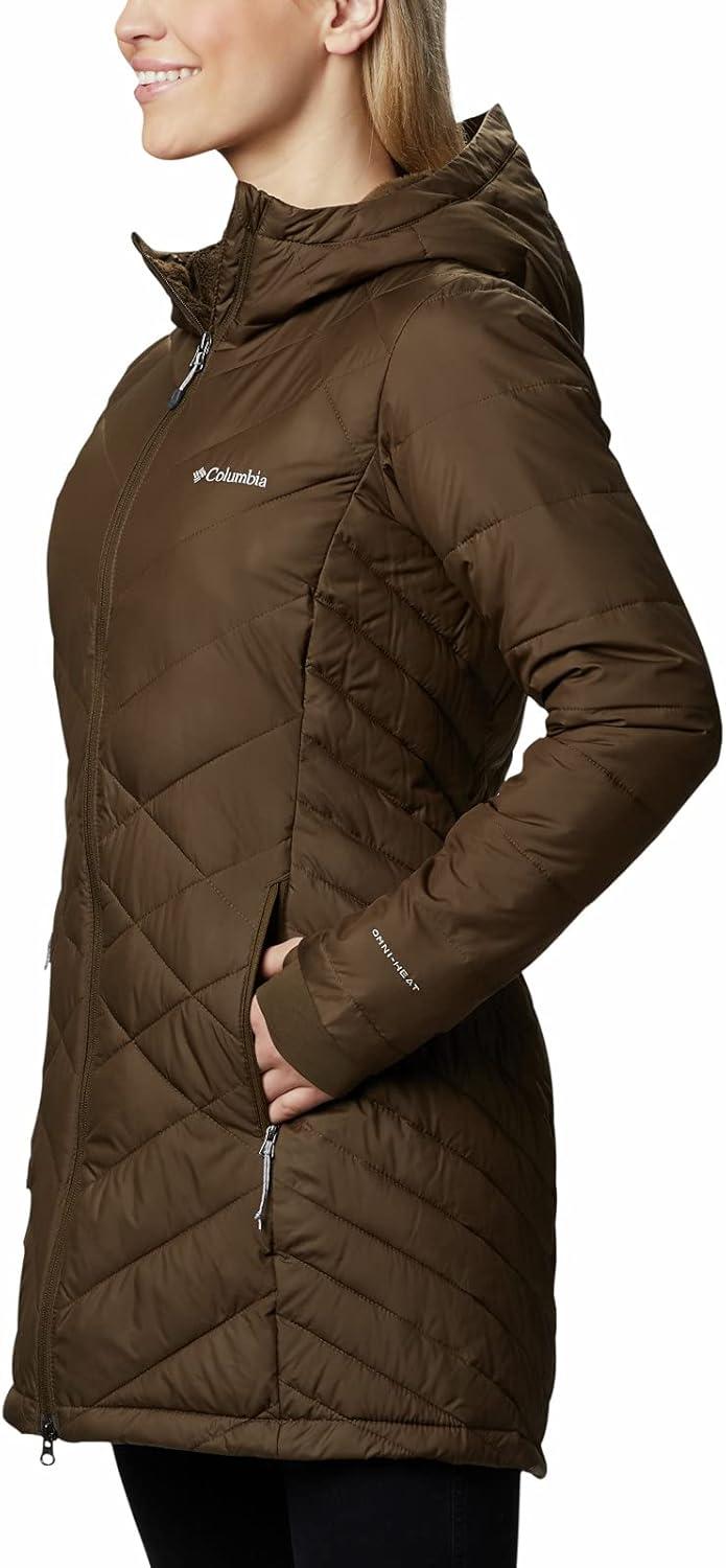 imageColumbia Womens Heavenly Long Hooded JacketOlive Green