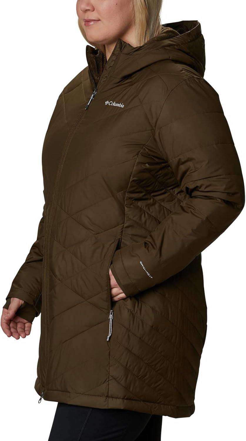 imageColumbia Womens Heavenly Long Hooded JacketOlive Green