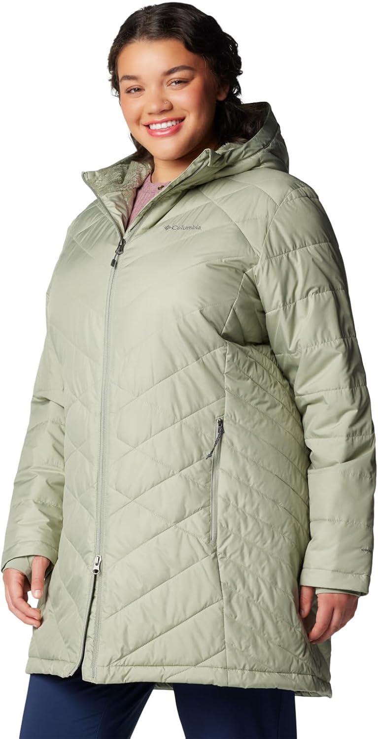 imageColumbia Womens Heavenly Long Hooded JacketSafari