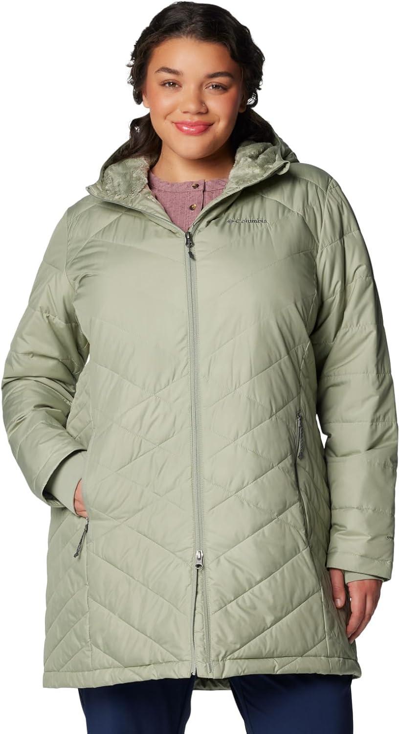 imageColumbia Womens Heavenly Long Hooded JacketSafari