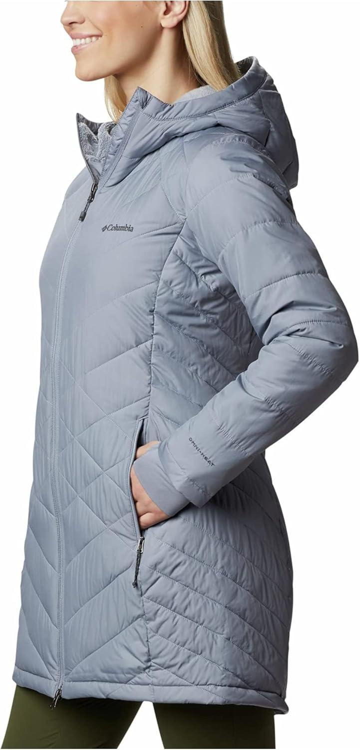 imageColumbia Womens Heavenly Long Hooded JacketTradewinds Grey