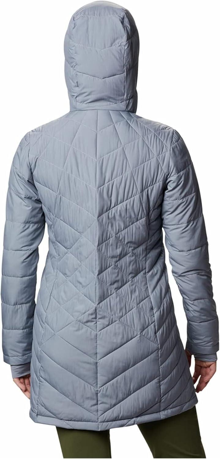 imageColumbia Womens Heavenly Long Hooded JacketTradewinds Grey