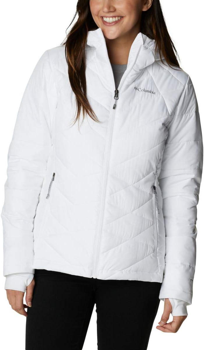 imageColumbia Womens Heavenly Long Hooded JacketWhite