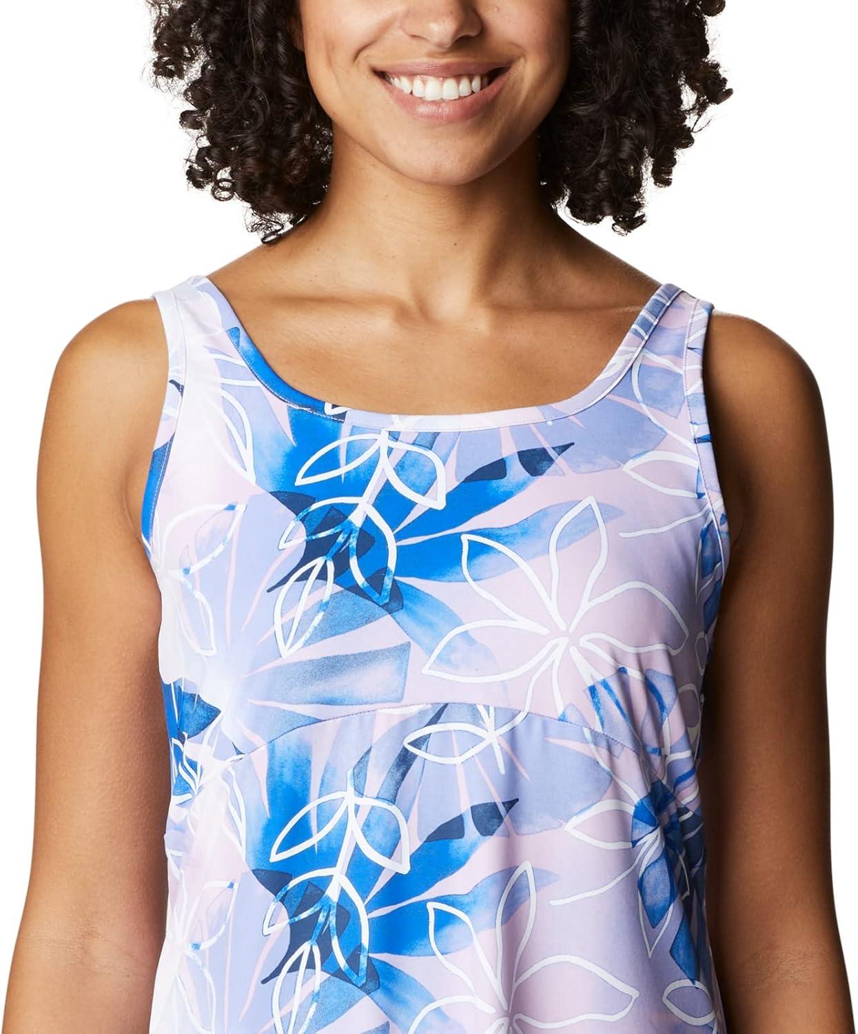 imageColumbia Womens PFG Freezer III DressSerenityShady Coves Print