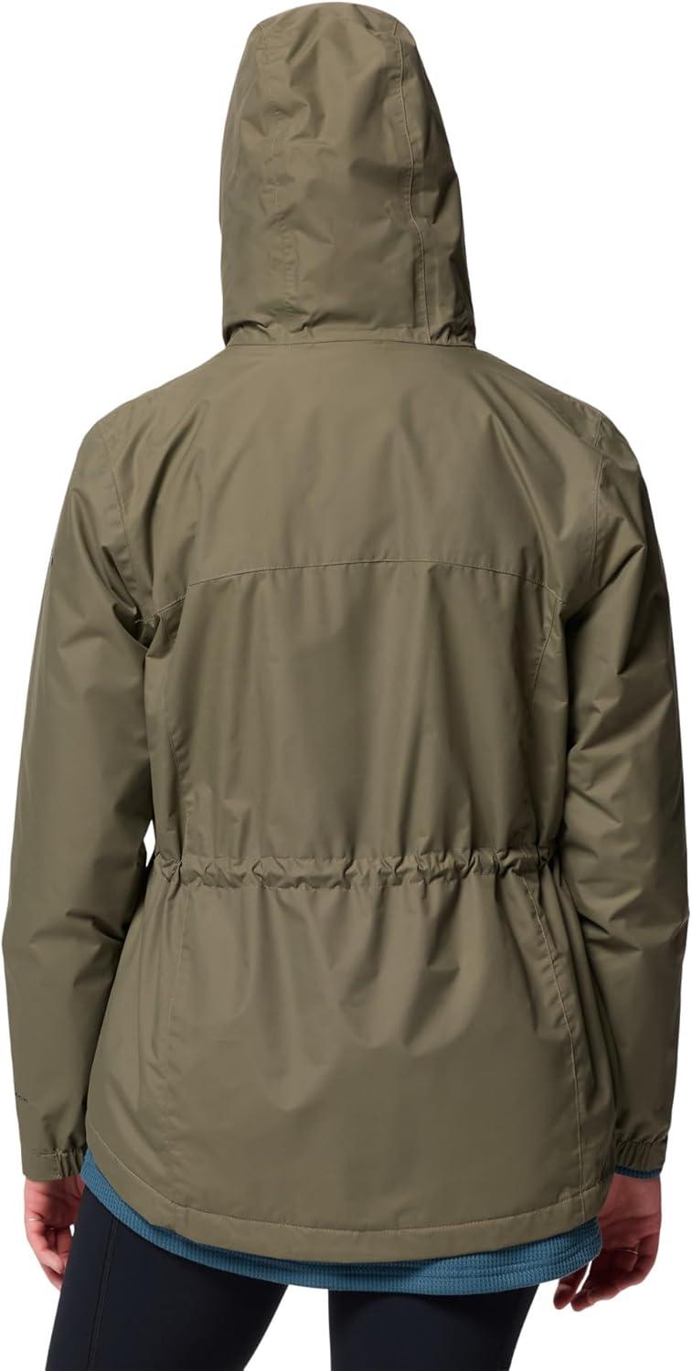 imageColumbia womens Sweet Creek II Lined Rain JacketStone Green