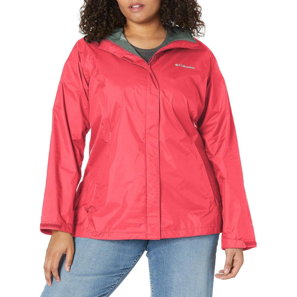 imageColumbia Womens Arcadia II JacketRed Camellia