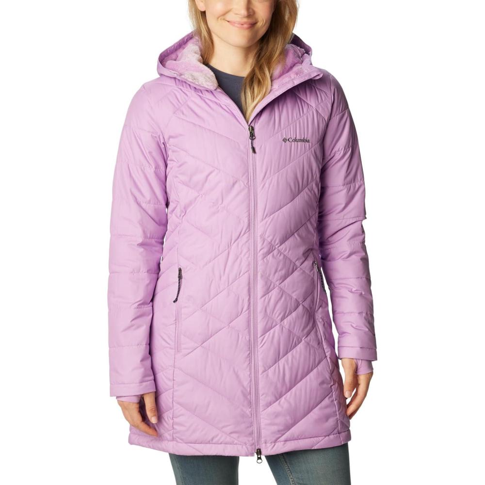 imageColumbia Womens Heavenly Long Hooded JacketGumdrop