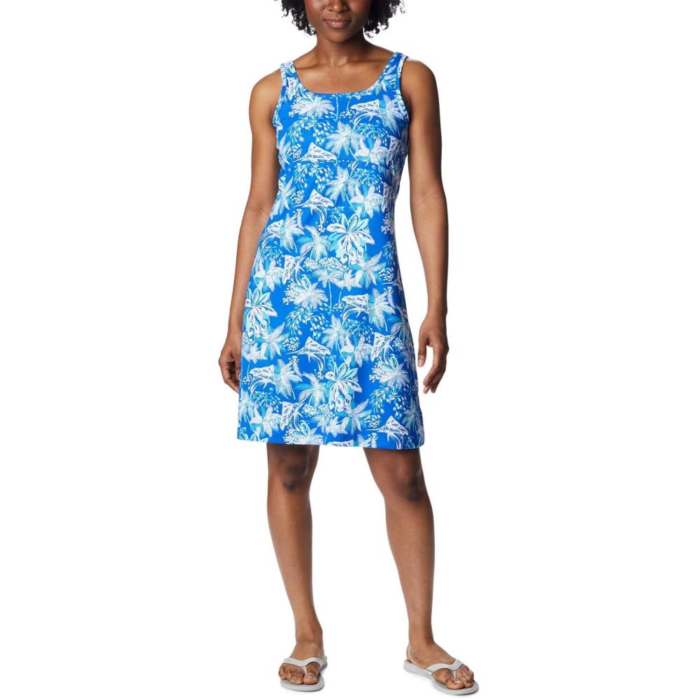 imageColumbia Womens PFG Freezer III DressBlue Macaw Festive Fishin