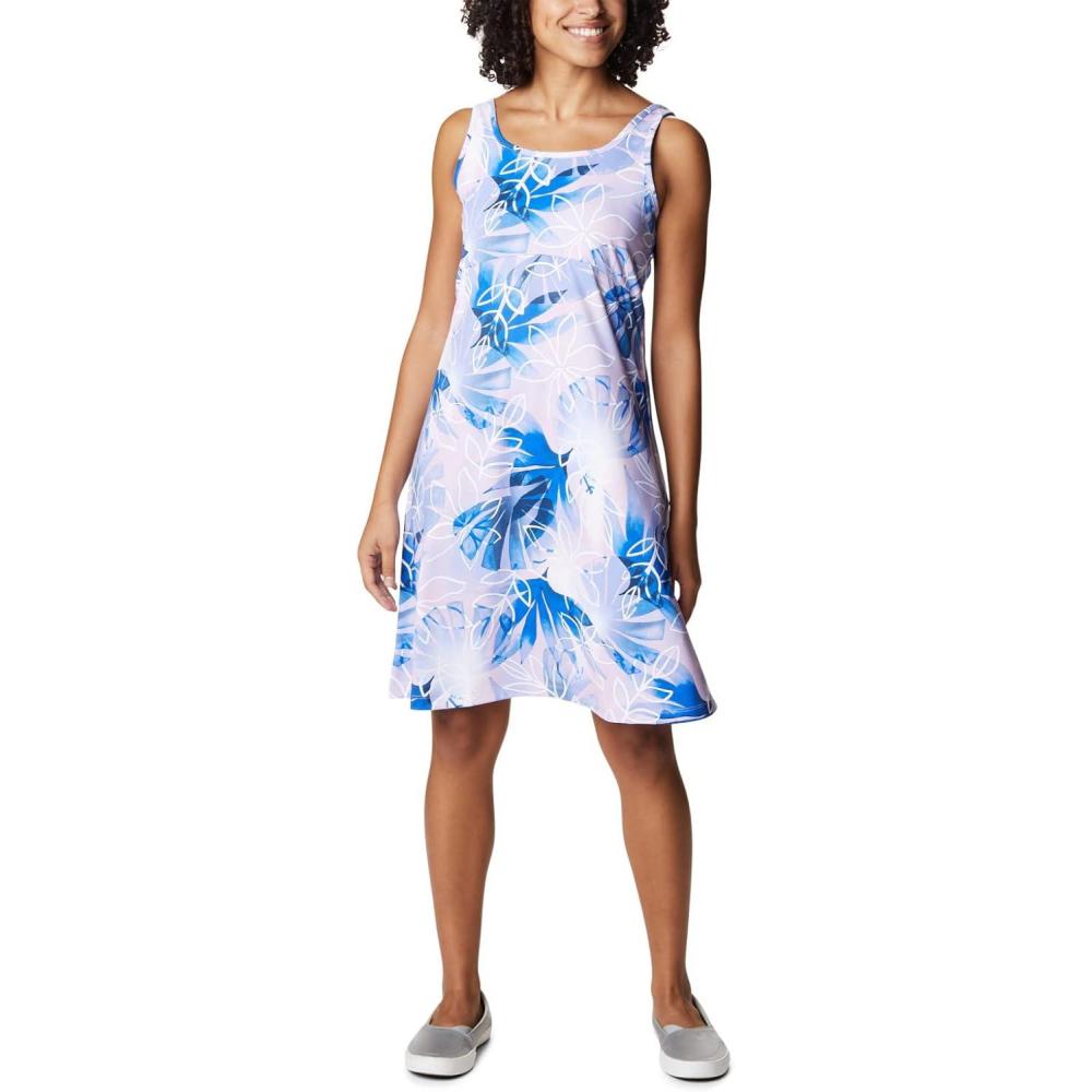 imageColumbia Womens PFG Freezer III DressSerenityShady Coves Print