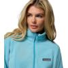 Columbia Womens Benton Springs Full Zip Fleece Jacket, Vintage Blue, Large