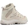 Columbia Women’s Crestwood Mid Waterproof Hiking Boots(Soft Taupe/Sea Salt)
