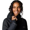 Columbia Womens Heavenly Long Hooded Jacket(Black)