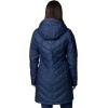 Columbia Womens Heavenly Long Hooded Jacket(Collegiate Navy)