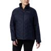 Columbia Womens Heavenly Long Hooded Jacket(Dark Nocturnal)