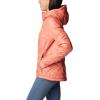 Columbia Womens Heavenly Long Hooded Jacket(Faded Peach)