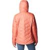 Columbia Womens Heavenly Long Hooded Jacket(Faded Peach)