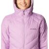Columbia Womens Heavenly Long Hooded Jacket(Gumdrop)