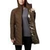 Columbia Womens Heavenly Long Hooded Jacket(Olive Green)