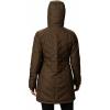 Columbia Womens Heavenly Long Hooded Jacket(Olive Green)