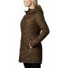 Columbia Womens Heavenly Long Hooded Jacket(Olive Green)
