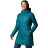 Columbia Womens Heavenly Long Hooded Jacket(River Blue)