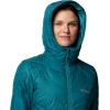 Columbia Womens Heavenly Long Hooded Jacket(River Blue)
