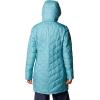 Columbia Womens Heavenly Long Hooded Jacket(Sea Wave)
