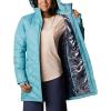 Columbia Womens Heavenly Long Hooded Jacket(Sea Wave)