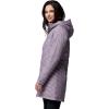 Columbia Womens Heavenly Long Hooded Jacket(Shale Purple)