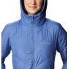 Columbia Womens Heavenly Long Hooded Jacket(Velvet Cove)