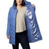 Columbia Womens Heavenly Long Hooded Jacket(Velvet Cove)