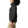 Columbia Womens Sweater Weather II Full Zip Fleece Jacket, Black Heather, Medium