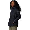 Columbia womens Sweet Creek II Lined Rain Jacket(Black)