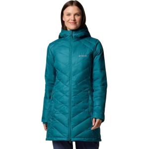 Columbia Womens Heavenly Long Hooded Jacket(River Blue)