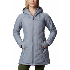 Columbia Womens Heavenly Long Hooded Jacket(Tradewinds Grey)