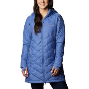 Columbia Womens Heavenly Long Hooded Jacket(Velvet Cove)