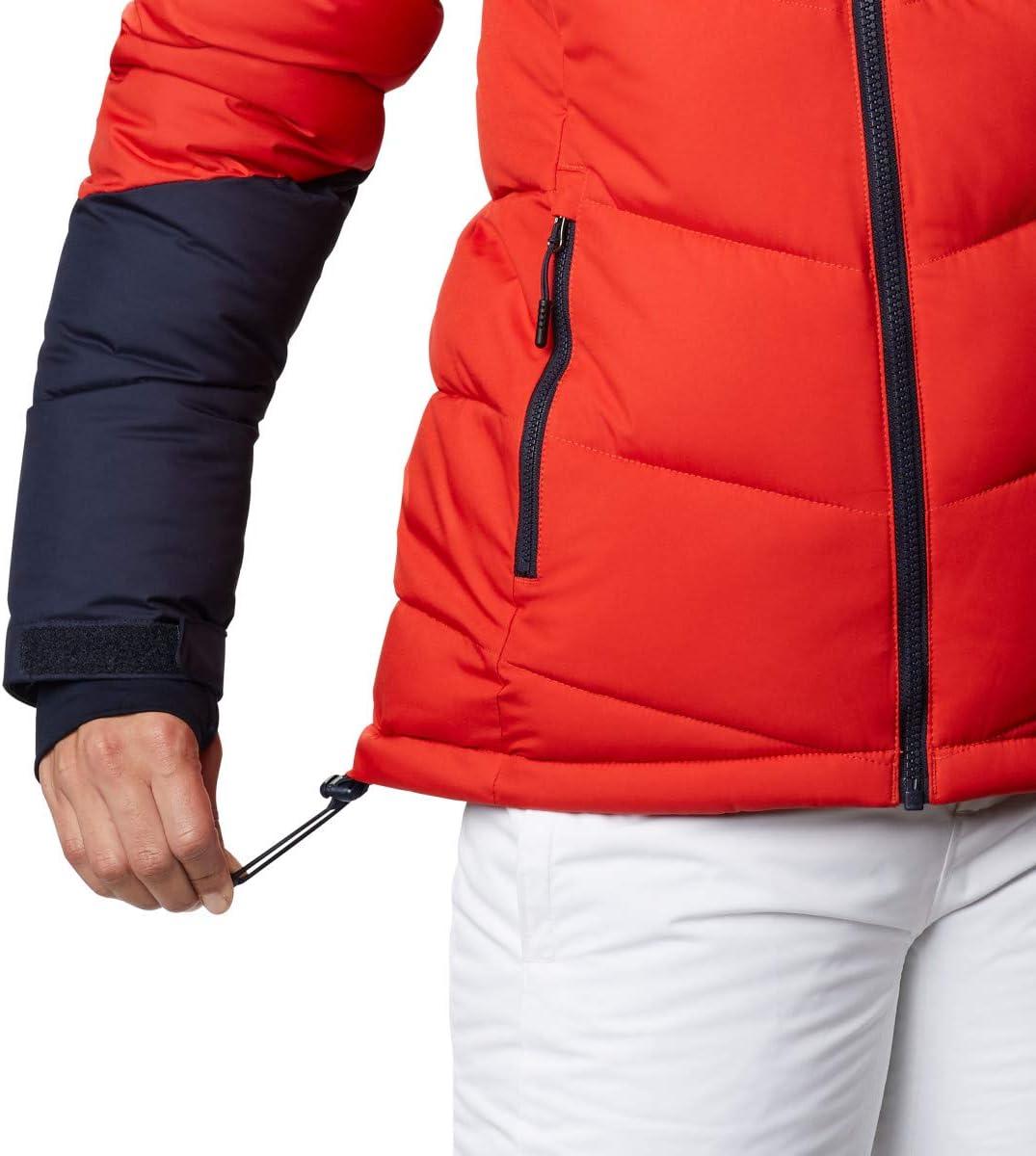imageColumbia Womens Abbott Peak II Insulated JacketBold OrangeDark NocturnalWhite