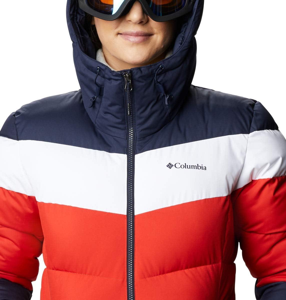imageColumbia Womens Abbott Peak II Insulated JacketBold OrangeDark NocturnalWhite
