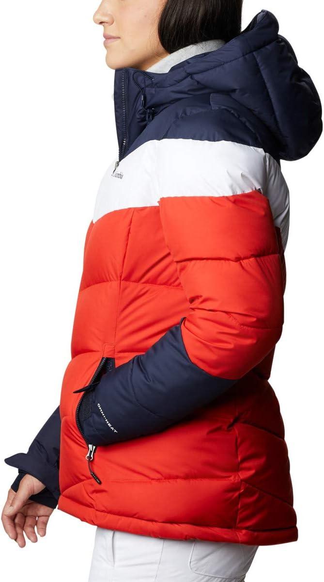 imageColumbia Womens Abbott Peak II Insulated JacketBold OrangeDark NocturnalWhite