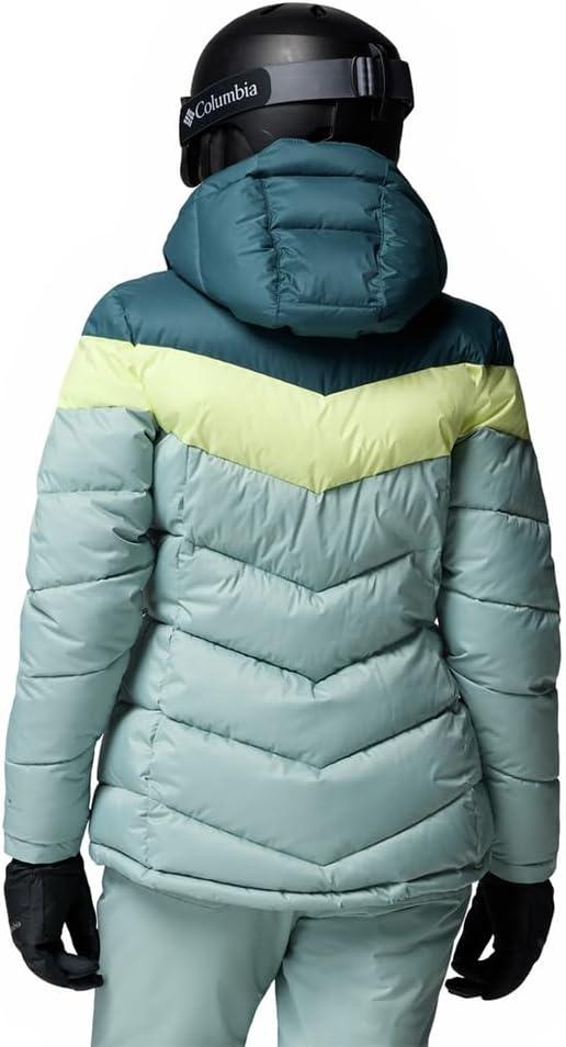 imageColumbia Womens Abbott Peak II Insulated JacketCrushed BlueEverblueCitron Haze