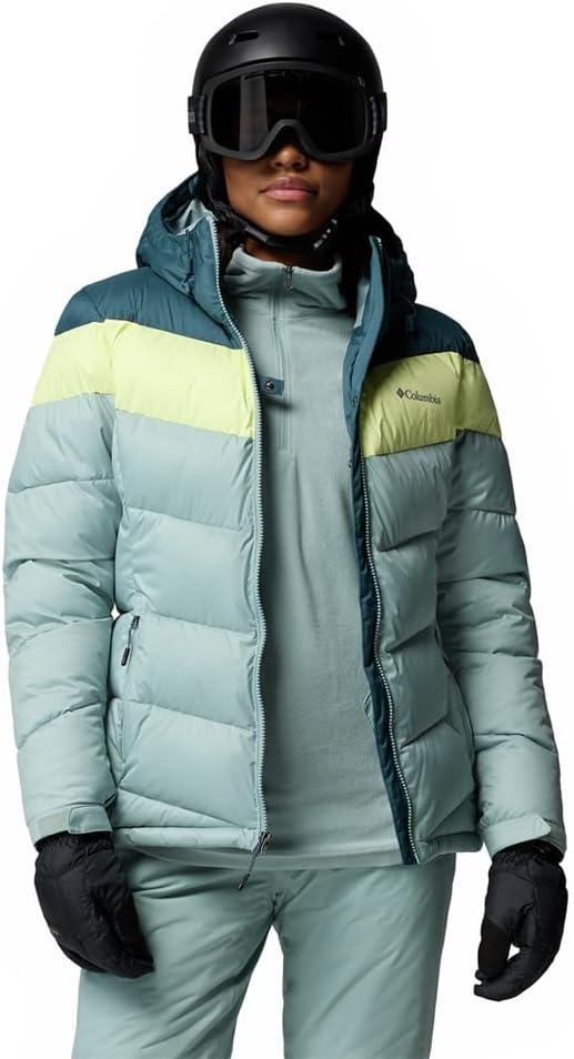 imageColumbia Womens Abbott Peak II Insulated JacketCrushed BlueEverblueCitron Haze