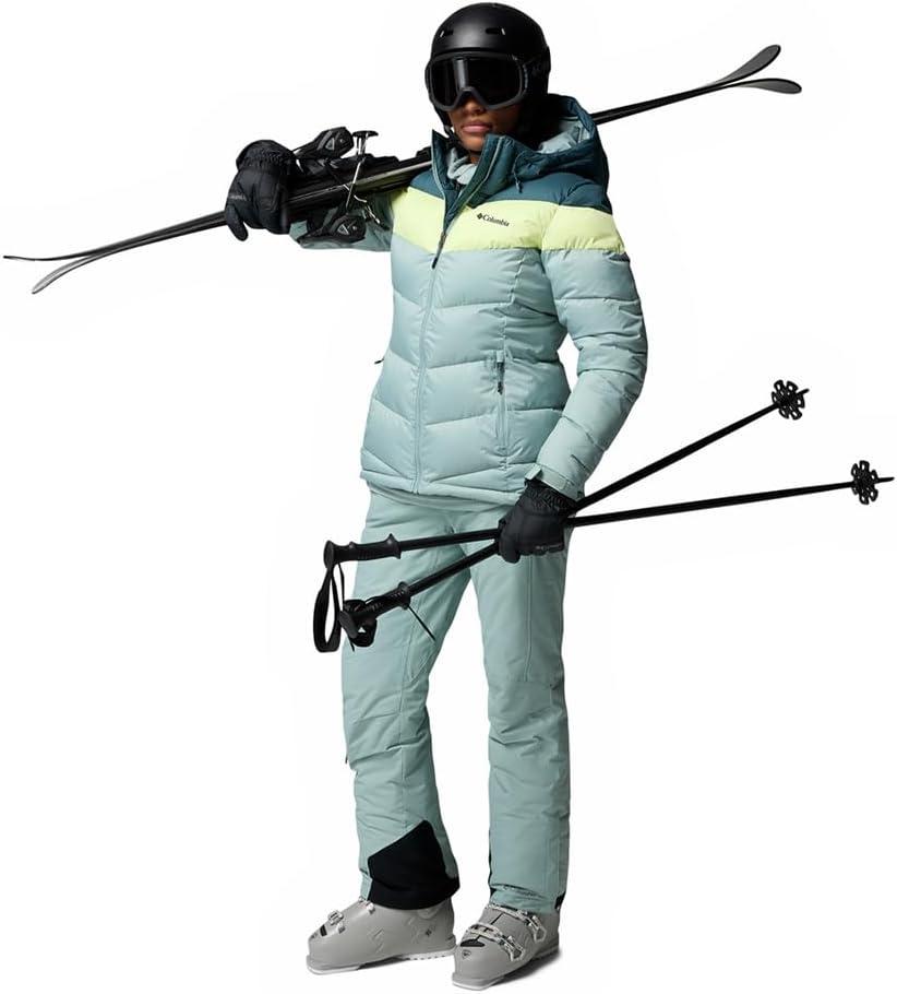 imageColumbia Womens Abbott Peak II Insulated JacketCrushed BlueEverblueCitron Haze